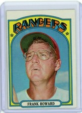 1972 Topps #350 Frank Howard Texas Rangers 