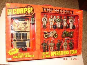 Selten 1996 LANARD The Corps! World Force Response Team Operations 10 Figuren MIB - Bild 1 von 7