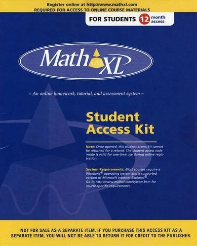 Mathxl Student Access Kit  Pearson - Image 1 of 1