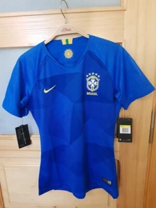 2018 Brazil Women, Away Football Shirt by Nike, Size Small, NEW - Picture 1 of 7