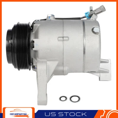 A/C AC Compressor For 07-12 Chevrolet Malibu 07-09 Saturn Aura Pontiac G6 3.6L - Изображение 1 из 4