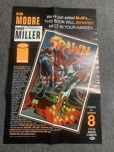 Original Promo Poster 1992 Spawn 8 Autographed by Frank Miller BAS 25.5x17 - Picture 1 of 7