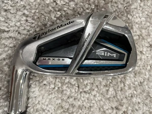 Taylormade SIM MAX OS Single 7 Iron - Steel Shaft - LH - Picture 1 of 7