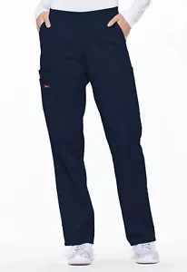 Dickies Scrubs Pull-On Elastic Waist Cargo Pant 86106 Navy Dickies EDS - Bild 1 von 5