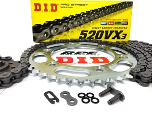 Kawasaki ZX-6R Ninja 1998-02 DID VX3 X-Ring Chain and Sprockets Kit Premium Kit - Picture 1 of 6