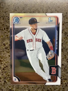 2015 1st Bowman Chrome Prospects BCP64 Jordan Betts Boston Red Sox Baseball Card - Picture 1 of 2