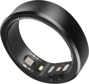 RingConn Smart Ring Size 9 Midnight Black Google Android iOS Activity Tracker - Picture 1 of 9