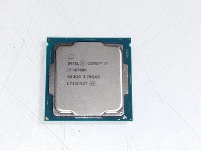 Processore CPU Desktop Intel Core I7-8700K 3.7 GHz 8GT/s LGA 1151 SR3QR - Immagine 1 di 2