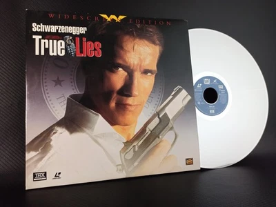 True Lies 1994 Laserdisc Widescreen Edition THX Arnold Schwarzenegger - Image 1 of 4