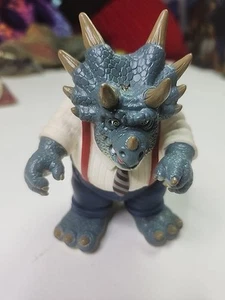 Vintage Disney TV Show Dinosaurs BP Richfield Sinclair Boss Toy Figure - Picture 1 of 10