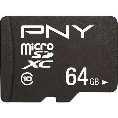 PNY Performance Plus microSDXC card 64GB Class 10 64GB Performance Plus - Image 1 of 4