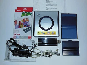 Canon CP-100 Direct Print Karten Fotodrucker mit KP-36IP (71 insgesamt) einmal benutzt - Bild 1 von 3