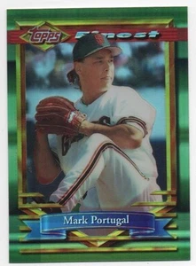 1994 Topps Finest Refractor #413 Mark Portugal - Giants NRMT - MT - Picture 1 of 1