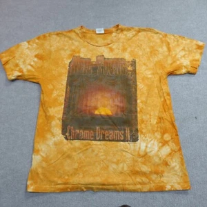 Neil Young Shirt Large Yellow Chrome Dreams Tour Double Sided 2007 - Picture 1 of 8