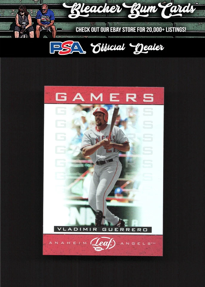2003 Donruss G-15 Vladimir Guerrero Gamers /175 - Image 1 of 2