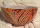 MISSONI FOR TARGET LIMITED EDITION HAND BLOWN GLASS BOWL 10'x5' NEW