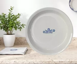 Vintage Corning Ware Backen Urlaub blaue Kornblume 9" Tortenplatte P-309 Keramik - Bild 1 von 11