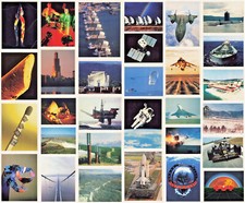 WONDERS OF THE MODERN WORLD - PLAYER/TOM THUMB - FULL SET OF 30 CARDS VGC