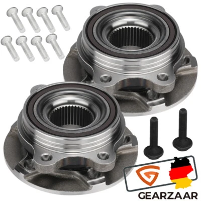 2x RADLAGER MIT RADNABE VOR oder HINT FÜR AUDI A4 8K B8 A5 8T 8F A6 A7 4G A8 Q5 - Bild 1 von 4