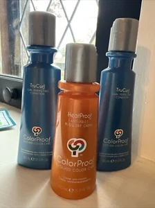 LOT OF 3 ColorProof TruCurl Curl Perfecting Conditioner anti frizz cream- 2oz - Picture 1 of 2