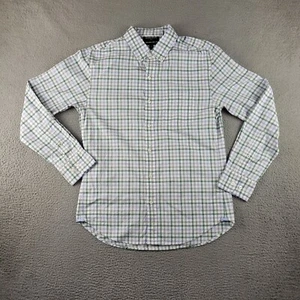 Bonobos Shirt Mens Medium White Check Button Down Slim Fit Classiccore Casual - Picture 1 of 17