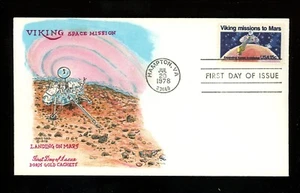 US FDC #1759 Doris Gold 1978 Hampton VA Viking Space Mission to Mars - Picture 1 of 2
