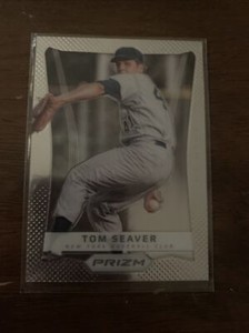 2012 PANINI PRIZM #142 TOM SEAVER (1st YEAR PRIZM), NEW YORK METS