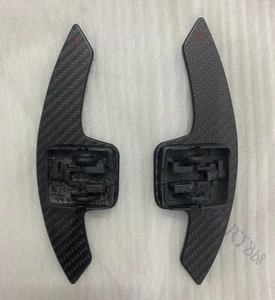 Fits Chevrolet Corvette C7 Camaro Steering Wheel Carbon Fiber Paddle Shifter 14+ - Foto 1 di 3