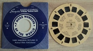 Carrete Sawyer View-Master Broadmoor Cheyenne Mountains Colorado 243 - Imagen 1 de 1