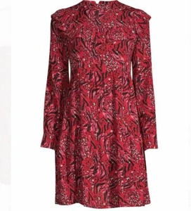 New LARGE 12-14 Women's Tiered Ruffle Dress  - Picture 1 of 6