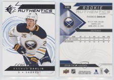 2018-19 SP Rookie Authentics Retail Blue Rasmus Dahlin #120 Rookie RC