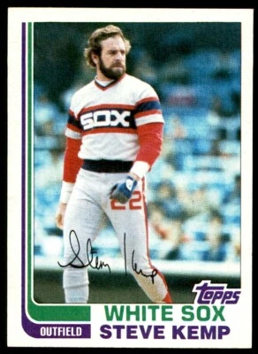 1982 Topps Traded Steve Kemp Detroit Tigers #54T - Image 1 of 2