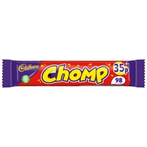 Cadbury Chomp Chocolate Bars Full Box Of 60 x 21g Bars Only £20.99 - Picture 1 of 2