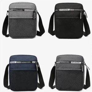 Bolso de mensajero para hombre Crossbody bandolera informal bolso de mano bolso de negocios - Imagen 1 de 13