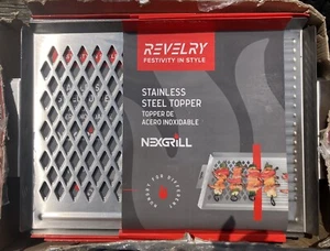 2 Nexgrill Revelry Parrilla de Acero Inoxidable Topper Plancha Parrilla Modelo 650-0003A - Imagen 1 de 2
