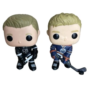 2 Funko Pop NHL McDavid 97 Oilers & Carter 77 LA Figures See Pics! - Picture 1 of 7