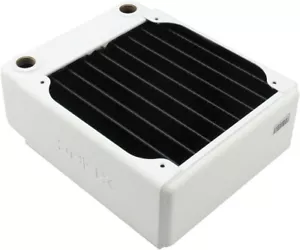 XSPC RX120 V3 Radiator for 2 x 120mm Cooling Fans (New Version 3) - WHITE - Picture 1 of 5