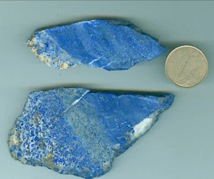 Natural Deep Blue Lapis 95 grams of Deep Rich Blue Natural Lapis cabbing rough - Picture 1 of 1