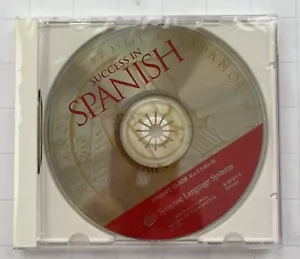 Success In Spanish Syracuse Language System Windows CD ROM Factory Sealed - Picture 1 of 2