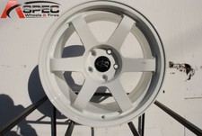 17x9 Rota GRID 5x100 +42 White Wheels New Set