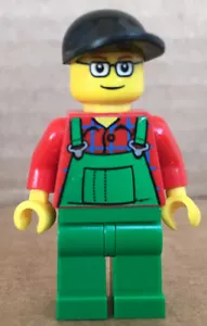 LEGO ®-Minifigur City Bauer Farmer Latzhose Overall Set 4645 - cty245 cty0245 - Picture 1 of 2