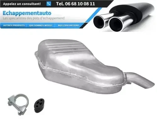 Volvo S60 I V70 II 2.4 (2001–2007) Silencieux arrière échappement homologué E - Photo 1/1