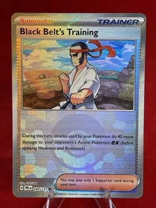 Pokemon Black Belt's Training - Prismatic Evolutions 099/131 Master Ball Reverse - Picture 1 of 2