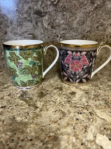 Tazza vintage Noritake osso Cina fiore disegno floreale bordo oro made in Japan (2) - Foto 1 di 8