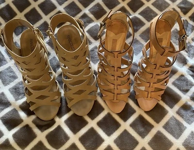 Paquete de 2 pares de sandalias de gladiador SEXY Foto 1 de 4