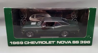 1969 Chevy Nova SS 396 1:18 Scale Diecast By Peachtree Collectibles #8021 - Image 1 of 4