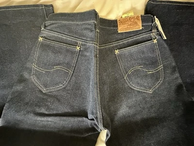 Jeans Sugar Cane SC41945N 1945 No LVC RRL Ribete SUPER RARO Redline LEE Repro Foto 1 de 4