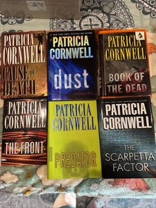 Lot Of 6 Patricia Cornwell Books - Picture 1 of 7