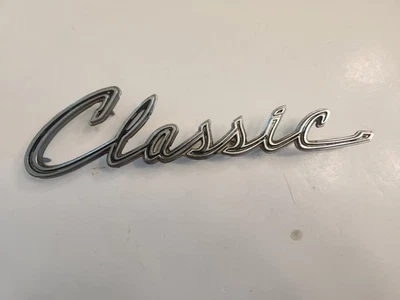 1965 RAMBLER "CLASSIC" EMBLEM/BADGE - Изображение 1 из 3