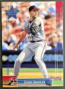 John Smoltz 2002 Leaf Rookies & Stars #124 - Picture 1 of 2